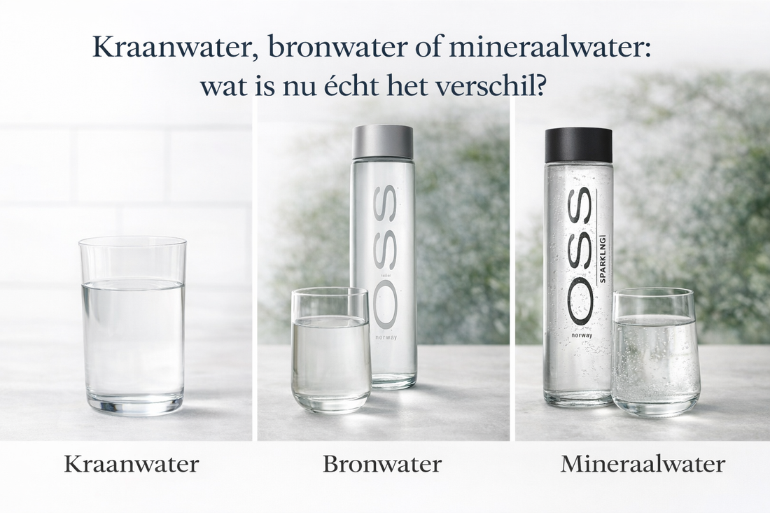 Kraanwater, bronwater of mineraalwater: wat is nu écht het verschil?